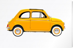 Fiat 500 Giallo