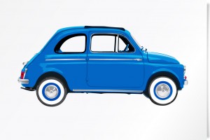 Fiat 500 Azzurro